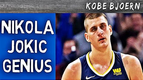 jokic génie.